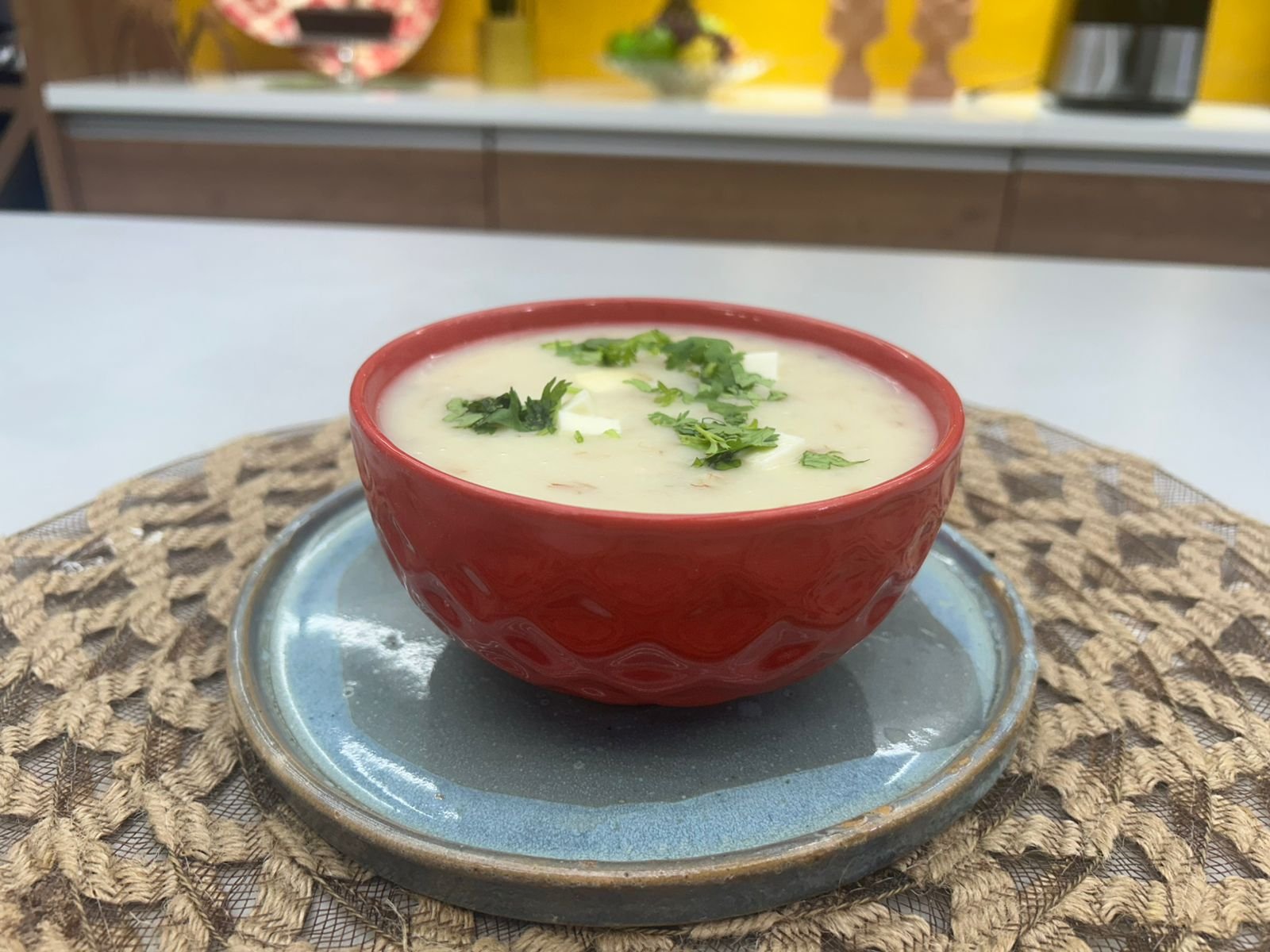 Caldo de macaxeira com charque: Receita do Chef Edvaldo Henrique