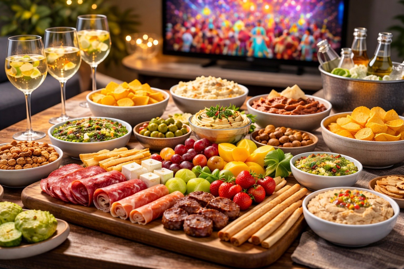 Petiscos fáceis para transformar o sofá em camarote no Carnaval