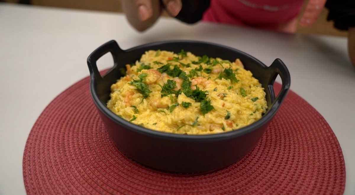 Arroz cremoso de camarão
 - Arroz cremoso de camarão
