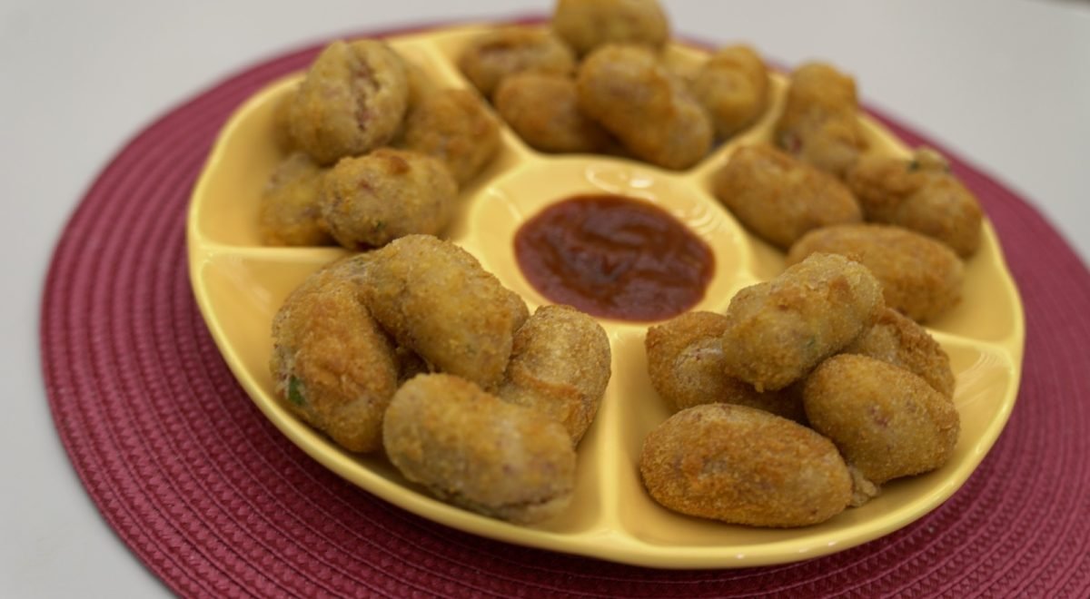 Croquete de calabresa/ TV Jornal - Croquete de calabresa/ TV Jornal