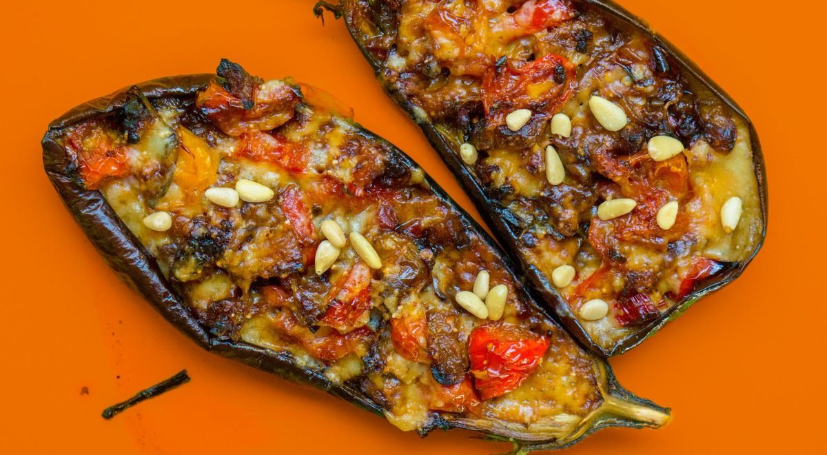 Canoas de Berinjela Recheadas e Gratinadas | Gemini - Canoas de Berinjela Recheadas e Gratinadas | Gemini