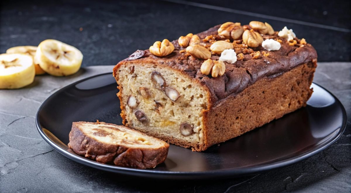 Bolo de Banana com Aveia/ Freepik - Bolo de Banana com Aveia/ Freepik