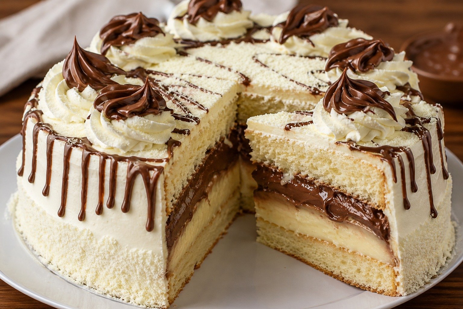 Bolo de Ninho com Nutella: receita irresistível para surpreender em qualquer ocasião